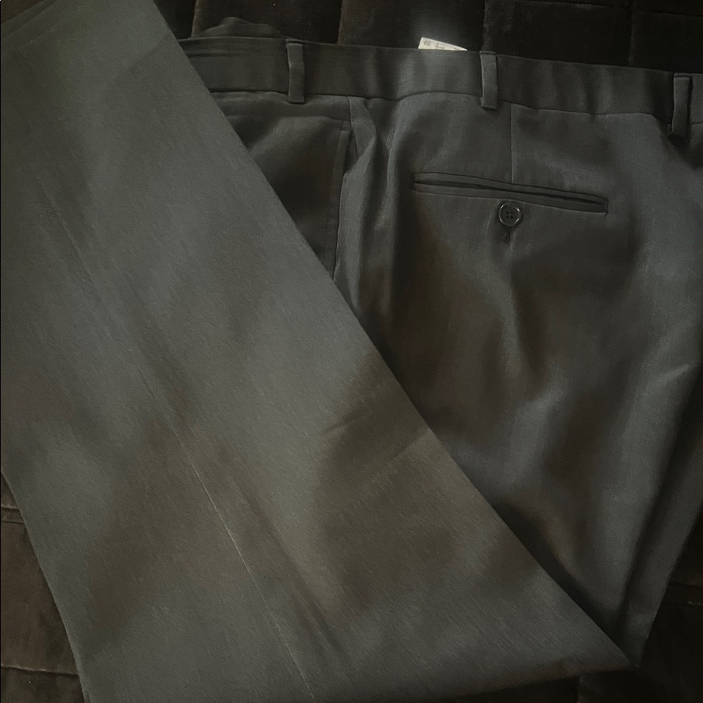 Brooks Brothers Black Madison Fit Pants